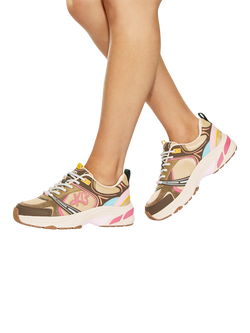 KG Kurt Geiger Lexie Mesh Trainers, Multi - view 2, Multi