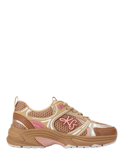 KG Kurt Geiger Lexie Mesh Trainers, Natural, Natural