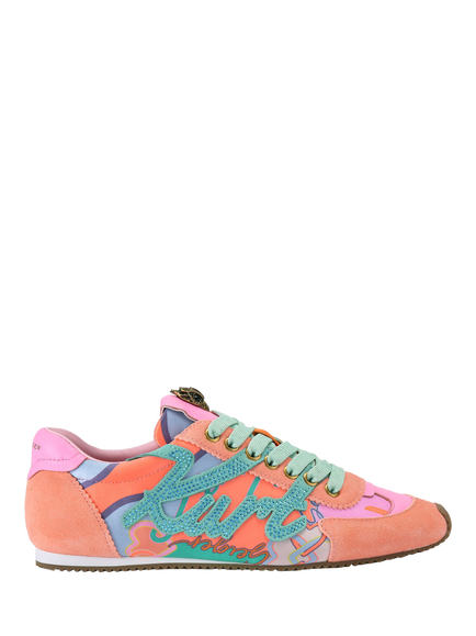 Kurt Geiger London Kurt Islington Lace Up Trainers, Multi, Multi