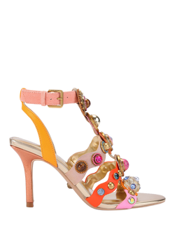 Kurt Geiger London Octavia High Gladiator Embellished Sandals, Multi, Multi