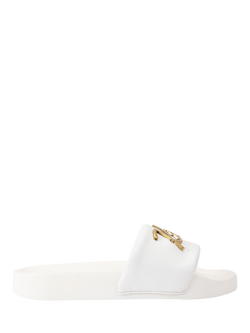 Kurt Geiger London Meena Kurt Slider Sandals, White