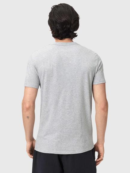 AllSaints Tonic Crew Neck Slim Ramskull T-Shirts, Pack of 3 - view 2, Grey/White/Green