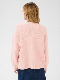 Saint Tropez Ottoline Open Neck Cardigan - view 2, Pearl Blush Melange