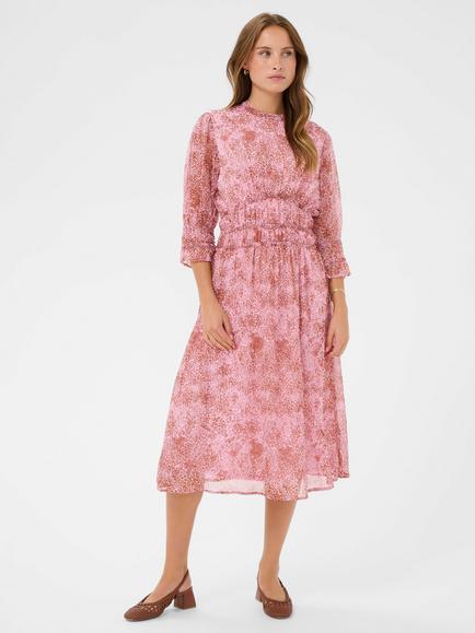 Saint Tropez Olexandra Animal Print Dress, Pink Nectar, Pink Nectar