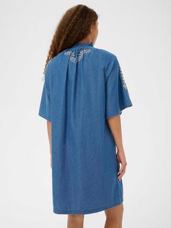 Saint Tropez Onaya Denim Dress, Medium Blue - view 2, Medium Blue