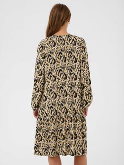 Saint Tropez Osina Abstract Animal Print Dress containing LENZING™ ECOVERO™ Viscose, Tannin - view 2, Tannin