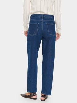 Saint Tropez Oivy Barrel Leg Jeans, Medium Blue Denim - view 2, Medium Blue Denim