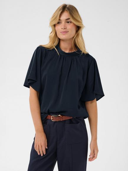 Saint Tropez Aileen Flare Sleeve Top, Black