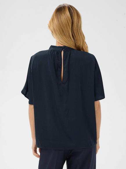 Saint Tropez Aileen Flare Sleeve Top - view 2, Black
