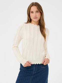 Saint Tropez Obette Pointelle Knit Jumper containing LENZING™ ECOVERO™ Viscose, Seedpearl