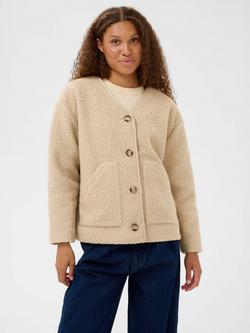 Saint Tropez Oriel Fleece Jacket, Oxford Tan, Oxford Tan