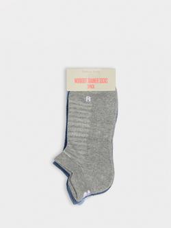 Sweaty Betty Workout Trainer Socks, Pack of 3, Multi - view 2, Multi