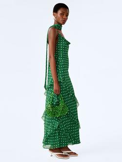 OMNES Taylor Dress, Green - view 2, Green