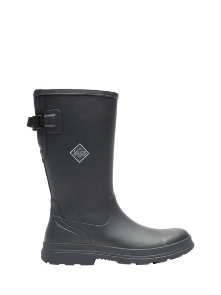 Muck Rainscape Rubber Mid Wellington Boots, Black