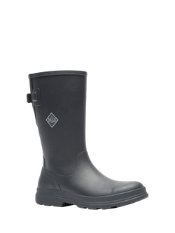 Muck Rainscape Rubber Mid Wellington Boots - view 2, Black