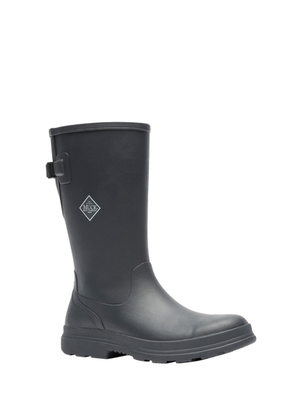 Muck Rainscape Rubber Mid Wellington Boots - view 2, Black