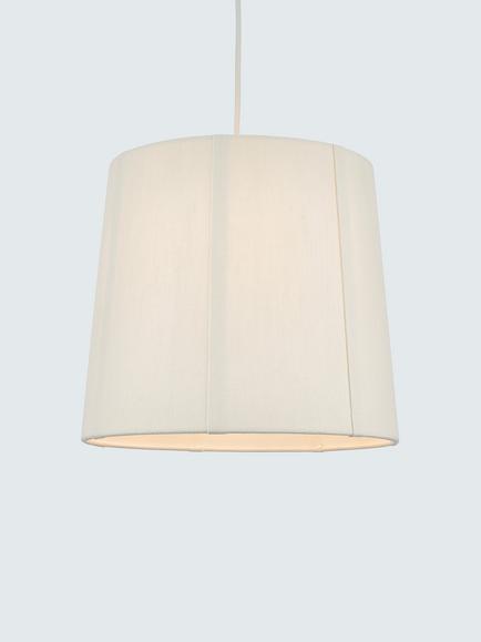 John Lewis Penrose Easy Fit Lampshade, Off White, Off White