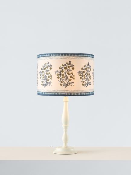John Lewis Pomegranate Tree Drum Lampshade, Natural Multi