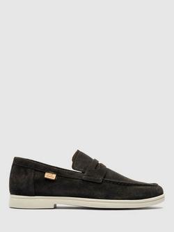 Rodd & Gunn Marsden Bay Suede Loafers, Steel Blue