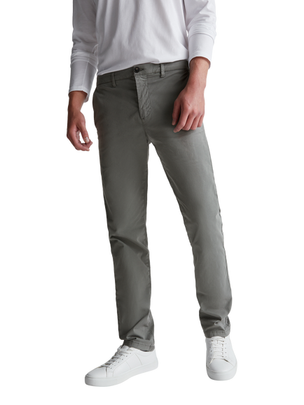 Benetton Cotton Slim Fit Chinos, Grey