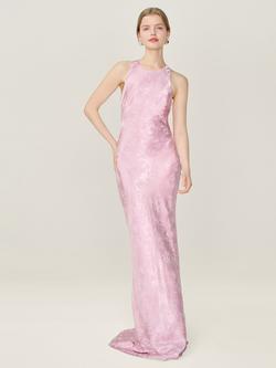 OMNES Jai Jacquard Maxi Dress, Dusty Pink