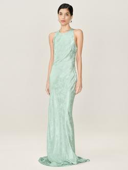 OMNES Jai Jacquard Maxi Dress, Sage, Sage