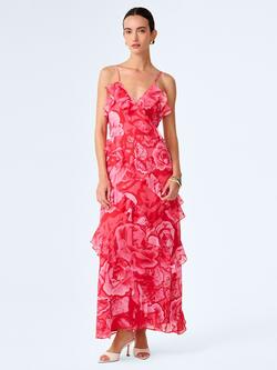 OMNES Missy Dress, Red/Pink, Red/Pink