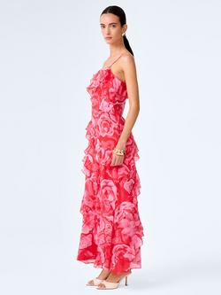 OMNES Missy Dress, Red/Pink - view 2, Red/Pink