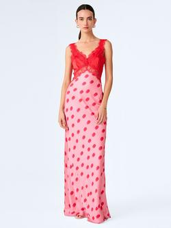OMNES Allie Dress, Pink/Red, Pink/Red