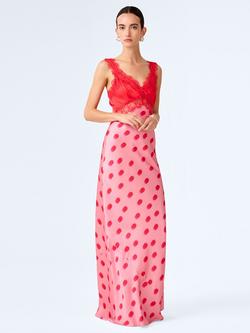 OMNES Allie Dress, Pink/Red - view 2, Pink/Red