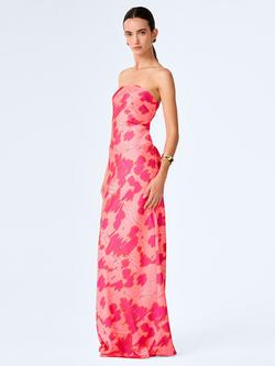 OMNES Amdra Sleeveless Maxi Dress, Pink Sunset - view 2, Pink Sunset