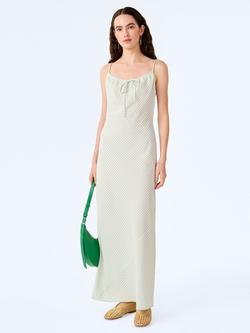 OMNES Cecile Dress, Mint/White, Mint/White