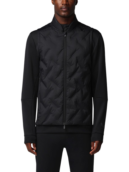 Castore Men's Flex Hybrid Gilet, Castore Black/Castore Gunmetal, Castore Black/Castore Gunmetal