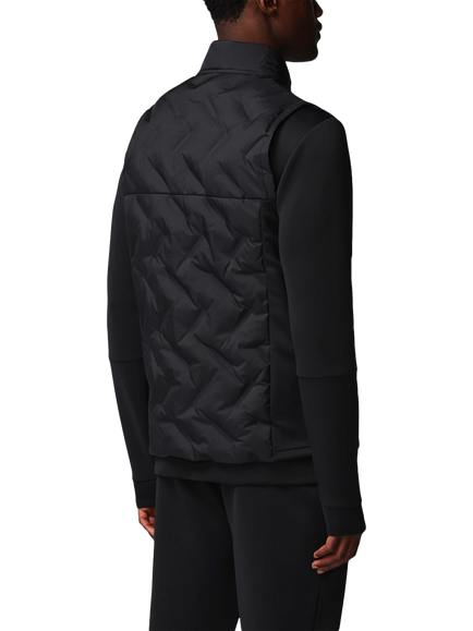Castore Men's Flex Hybrid Gilet, Castore Black/Castore Gunmetal - view 2, Castore Black/Castore Gunmetal