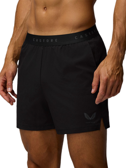 Castore Adapt 5" Water Repellent Shorts, Black/Gunmetal
