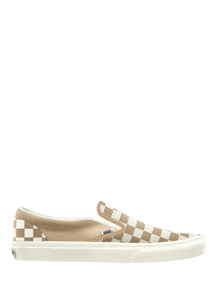 Vans Kids' Classic Slip In Shoes, 4Mg Color Check, 4mg Color Check
