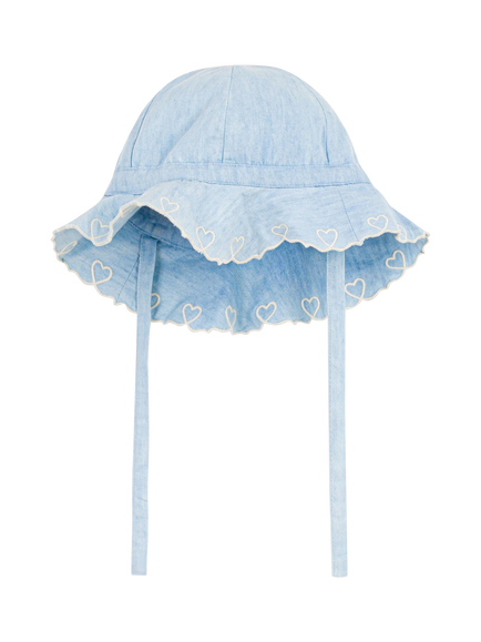 Petit Bateau Kids' Sun Hat, Blue, Blue