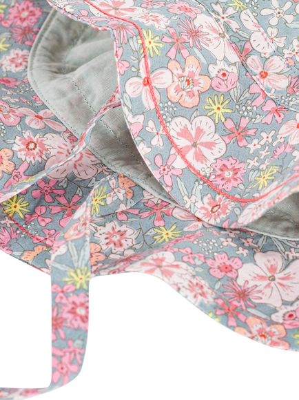 Petit Bateau Kids' Sun Hat, Multi - view 2, Multi