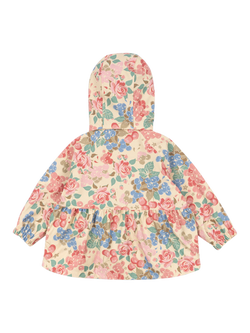 Konges Sløjd Kids' Rainy Palme Floral Waterproof Rain Jacket, Multi - view 2, Multi