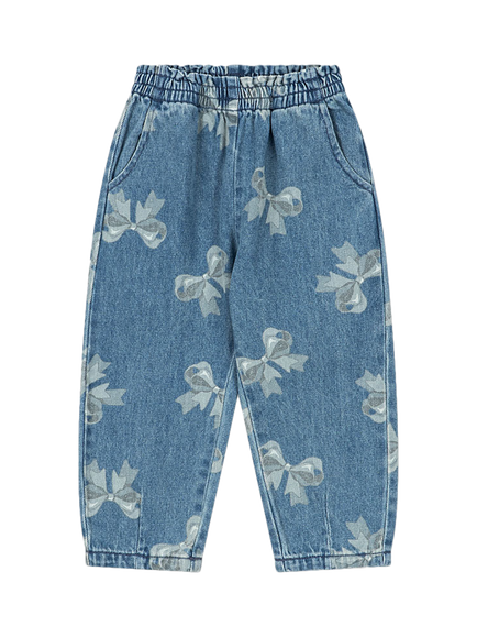 Konges Sløjd Kids' Magot Straight Jeans, Blue, Blue