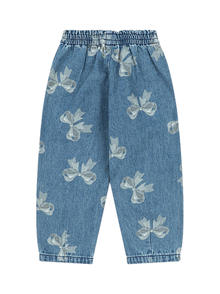 Konges Sløjd Kids' Magot Straight Jeans, Blue - view 2, Blue