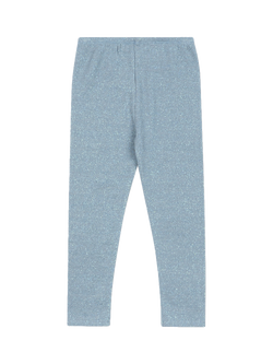 Konges Sløjd Kids' Roli Shimmer Leggings, Blue - view 2, Blue