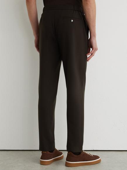 Reiss Found Slim Trousers - view 2, Brown
