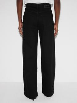 Jigsaw Rhea High Waist Flared Denim Jeans - view 2, Black