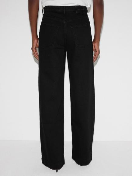 Jigsaw Rhea High Waist Flared Denim Jeans - view 2, Black