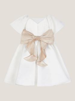 Monsoon Baby Angelica Flutter Sleeve Midi Dress, White - view 2, White