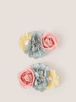 Monsoon Kids' Botanic Hair Clips, Pack of 2, Multi, Multi