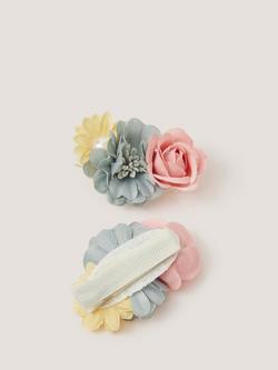 Monsoon Kids' Botanic Hair Clips, Pack of 2, Multi - view 2, Multi