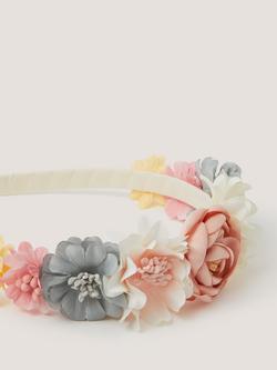 Monsoon Kids' Botanical Headband, Multi - view 2, Multi