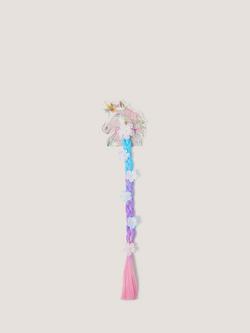 Monsoon Kids' Unicorn Faux Hair Flower Hair Band, Multi, Multi